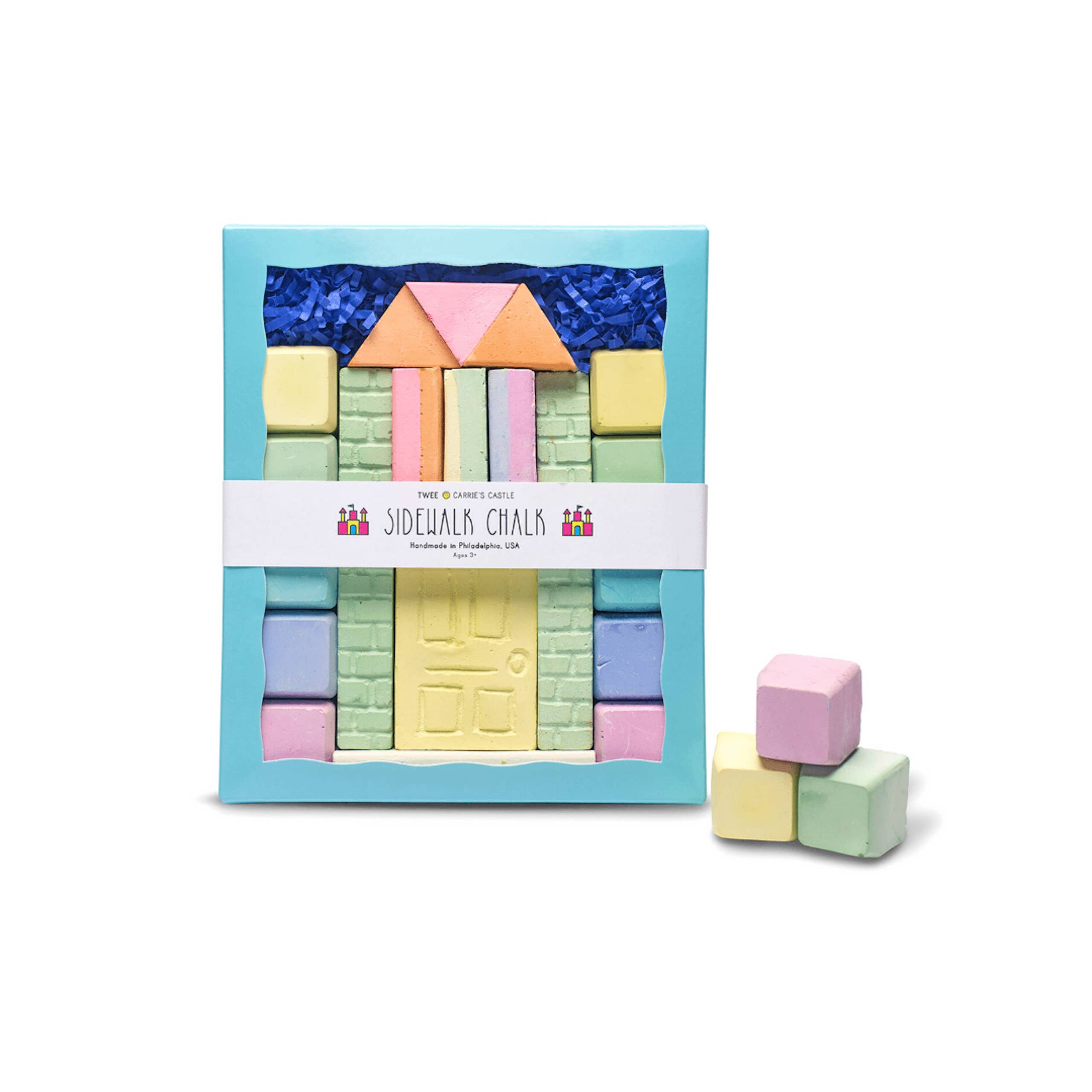 TWEE made for little hands - Wholesale Chalk - CARRIE'S CASTLE | TWEE HANDMADE SIDEWALK CHALK