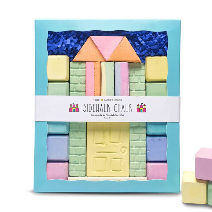 TWEE made for little hands - Wholesale Chalk - CARRIE'S CASTLE | TWEE HANDMADE SIDEWALK CHALK0