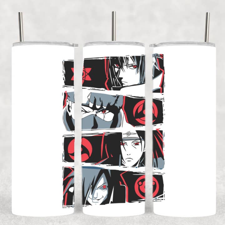 Akatsuki Stack Collage Naruto Manga Anime Tumbler for wholesale by The Geek Boutique