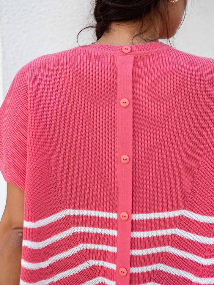 MERSEA - Vente Pull en maille – femme - Pull à manches courtes Camden4