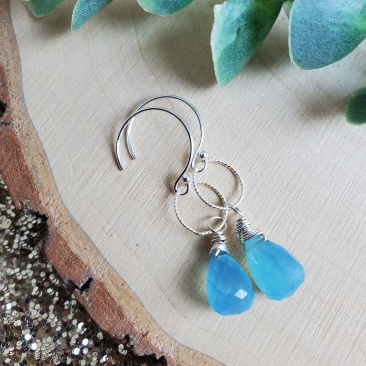 Agape Gems – Engroshandel Smykkesæt – Ædelsten dråbe øreringe - sæt af 1010