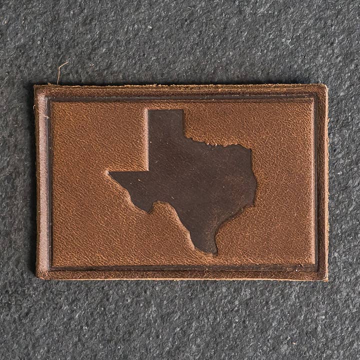 Ox & Pine - Wholesale Coasters - Texas Leather Patches with Optional Hook and Loop Fastener8