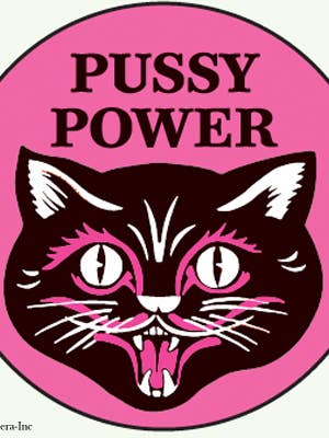 Button-Pussy power for wholesale by Ephemera