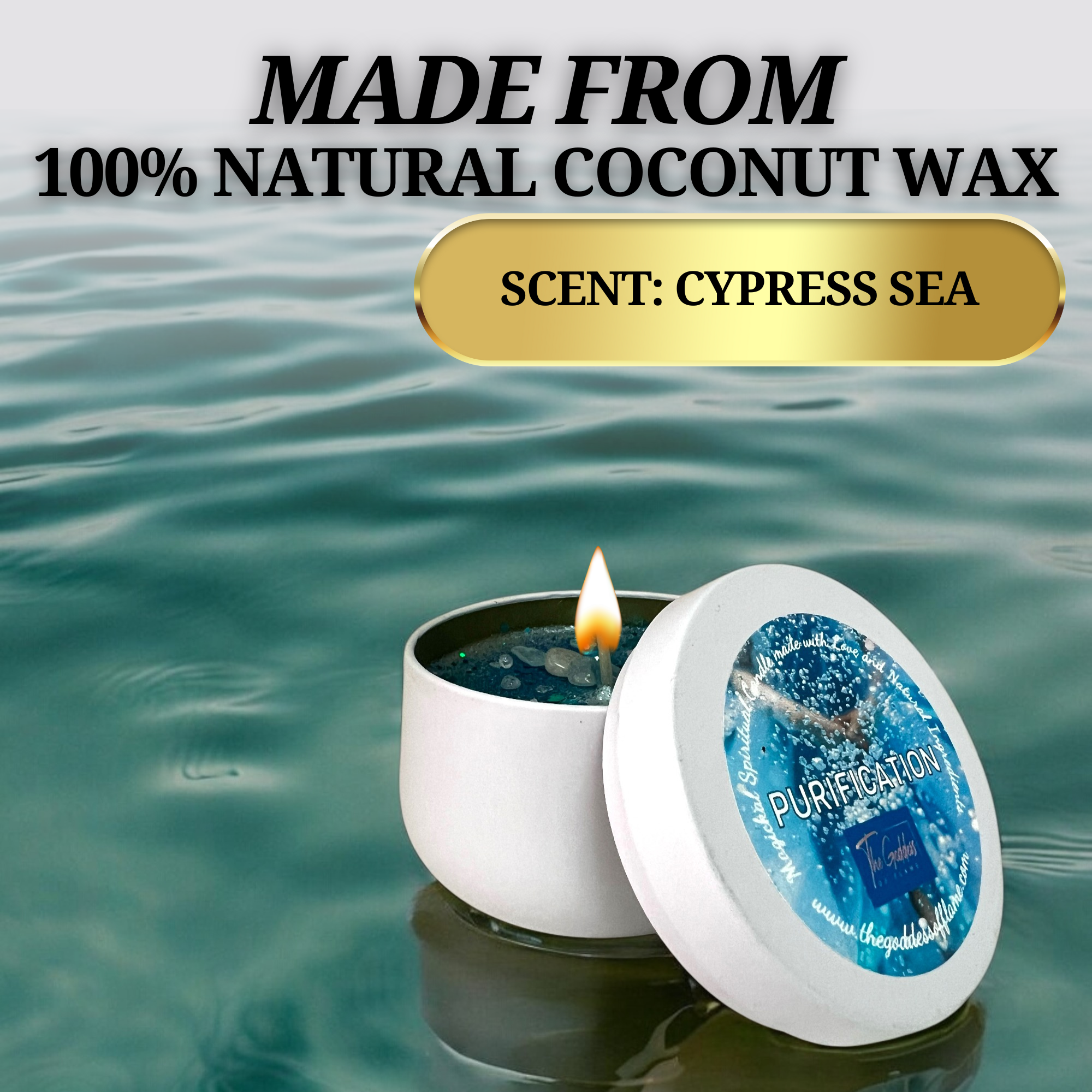 White Purification Magic Candle for wholesale on Faire2