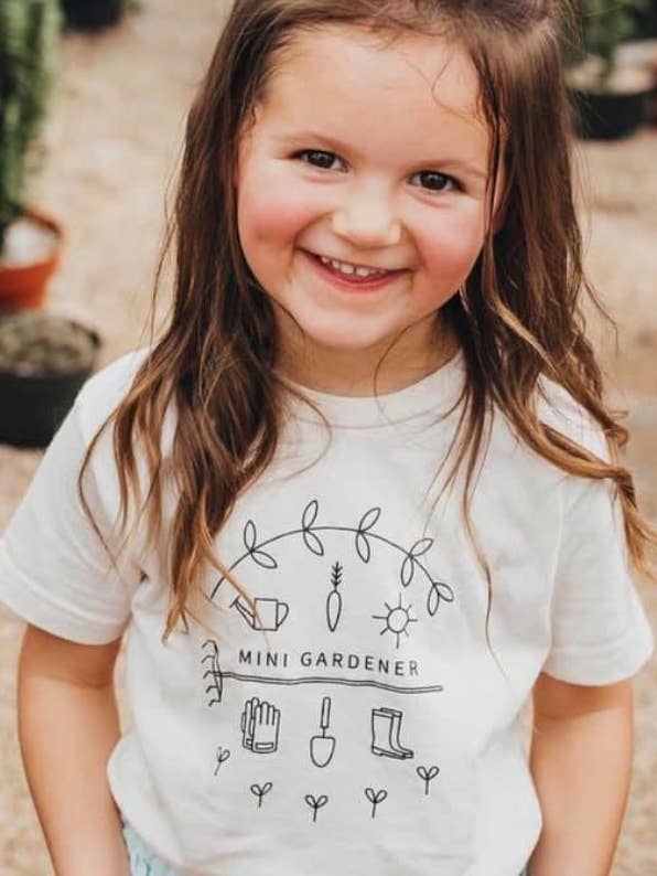 Mini Gardener Kids T-shirt | Eco-Friendly Matching Tee for wholesale by Nature Supply Co