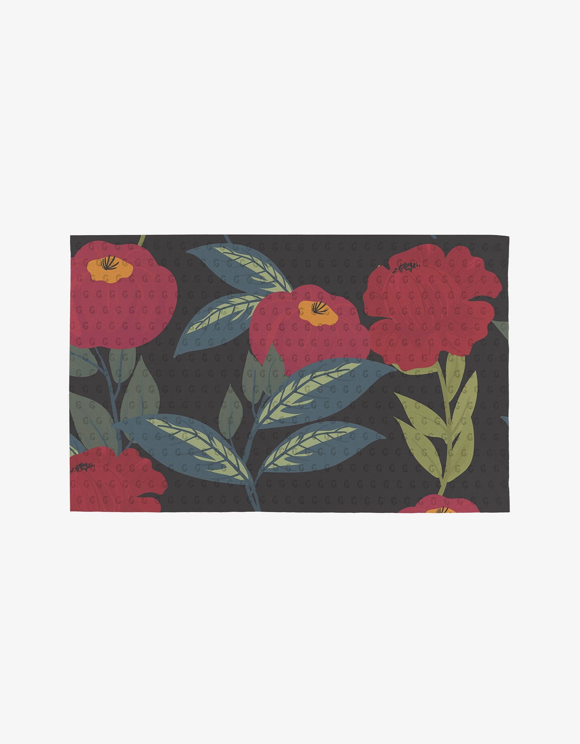 Geometry – wholesale Kökshandduk/Disktrasa – Blommig kul inte pappershandduk2