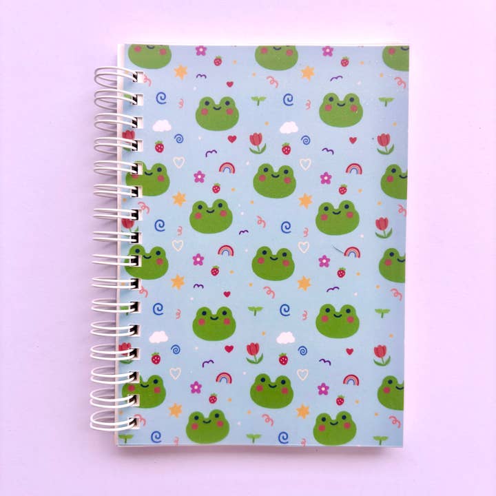 Drawn by Ang - Wholesale Sticker - Cute Frog Pattern Reusable Sticker Book