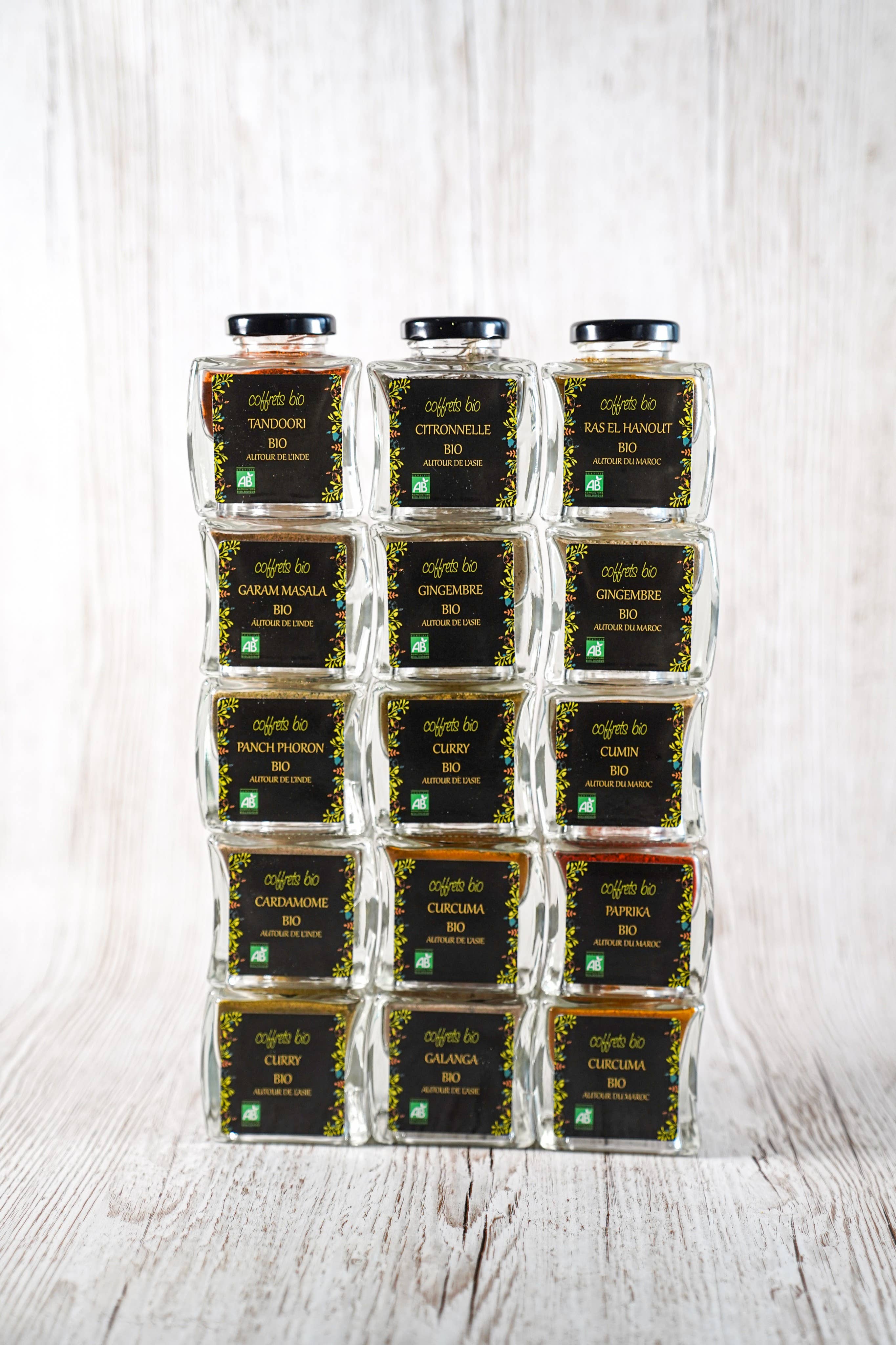 Coffret Bio/ Säho - Wholesale Dried Spice Mix - Spices box around Morocco bio2