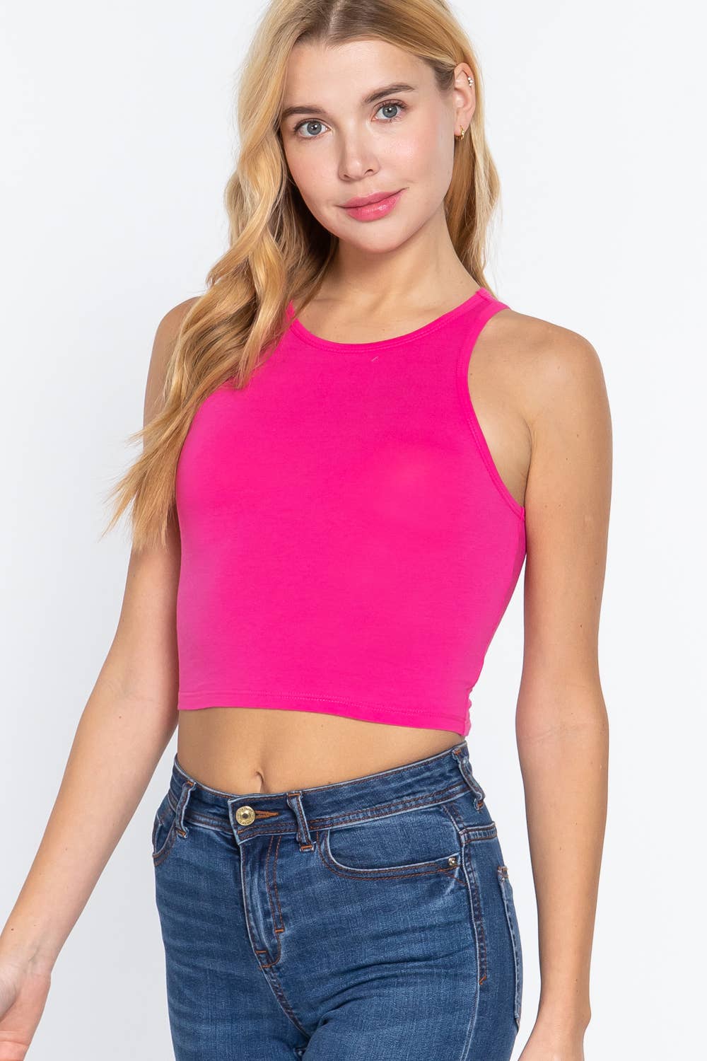Active Basic | Active USA - Wholesale Tanktop - Dames - Halternek cropped top27