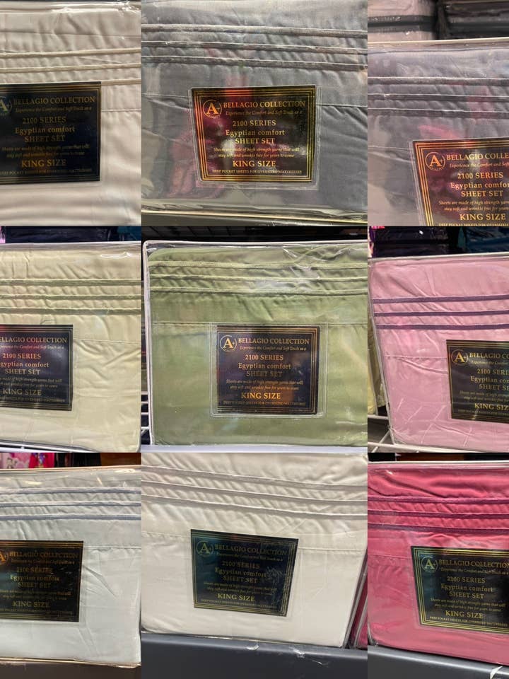 Egyptian Microfiber Sheet Sets for wholesale by Broads Market