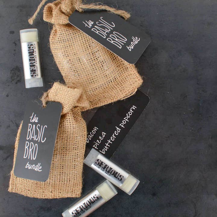 Serious Lip Balm - Wholesale Lip Balm Set - The Basic Bro Lip Balm Bundle