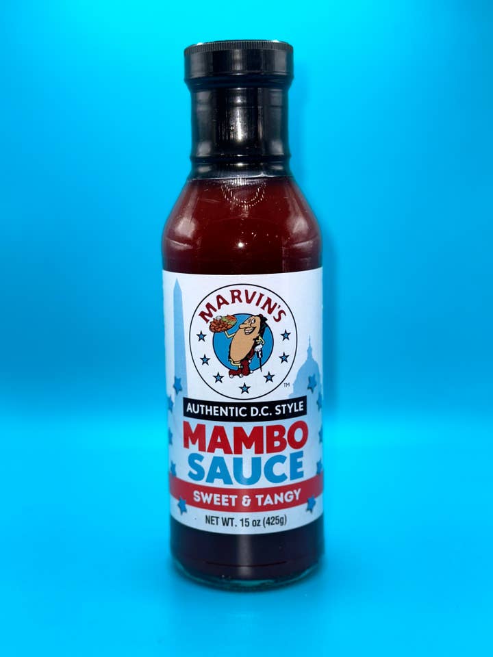 Marvins autentiske D.C. stil Mambo Sauce - Sweet & Tangy for engroshandel hos Marvin’s Authentic D.C. Style Mambo Sauce