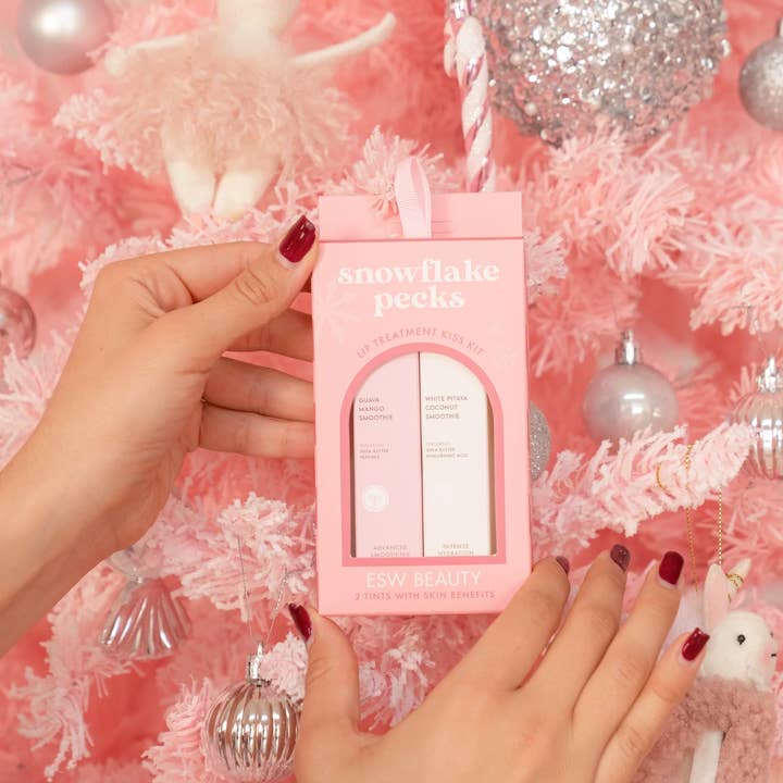ESW Beauty - Wholesale Lip Treatment/Mask - Snowflake Pecks Lip Treatment Kiss Kit