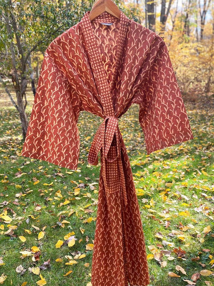 Abito Lungo Kerala | Viti Ruggine per la vendita all'ingrosso da parte di Amisha