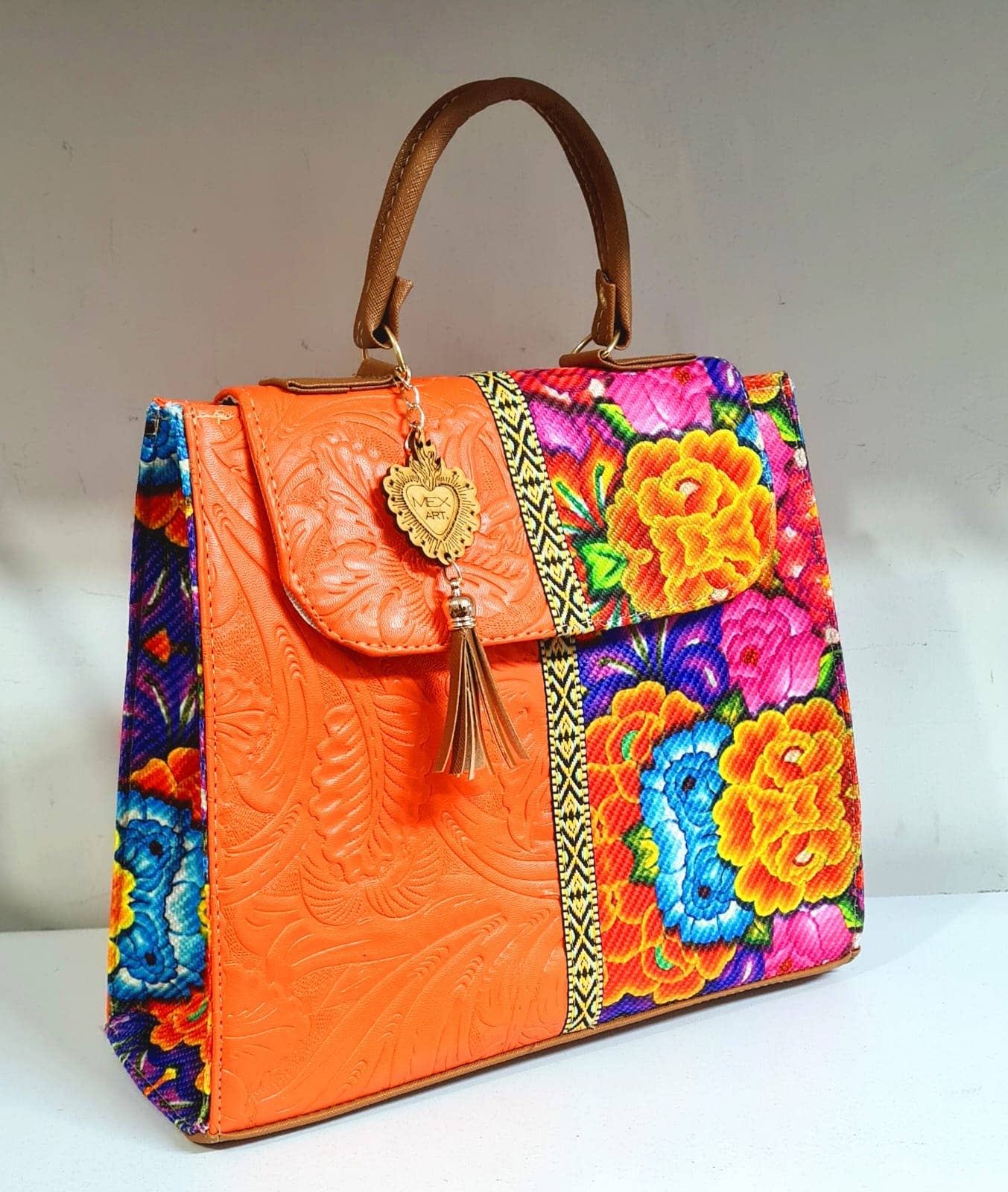 GMCE Global Trading, LLC - Wholesale Backpack - Women's - Handcrafted Artisan Backpack Embroidered Jute 1