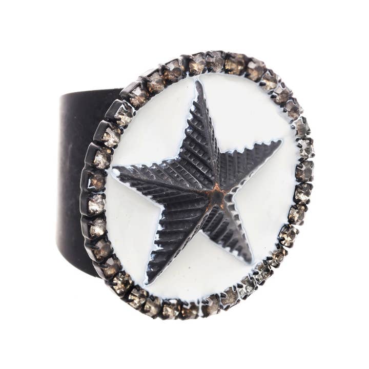 TOVA - Wholesale Cocktail/Statement Ring - Statement Star Ring