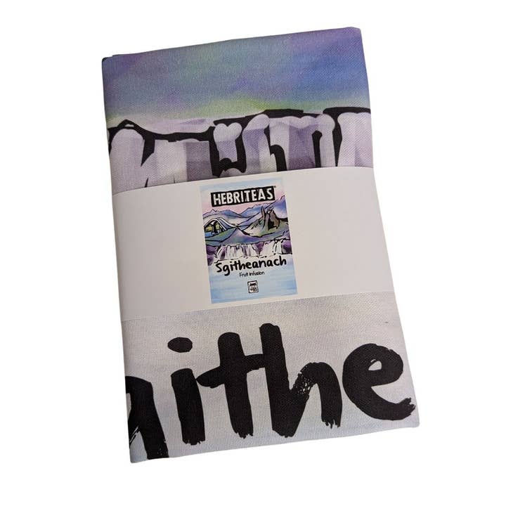 Sgitheanach (Skye) Tea Towel for wholesale by Tiree Tea