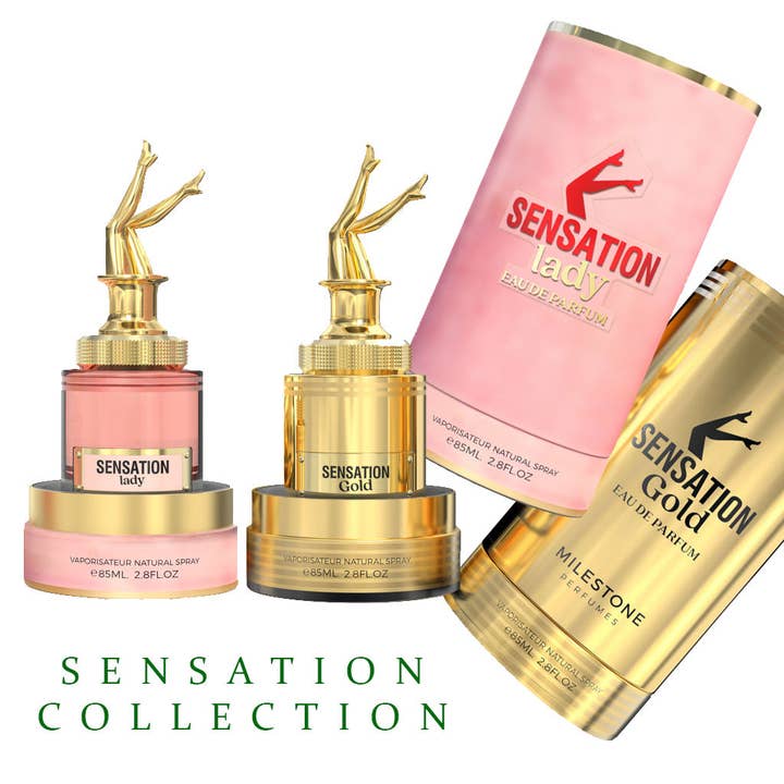 FRAGRANCE WHOLESALE LTD - Wholesale Perfume/Eau de Toilette - MILESTONE SENSAYTION GOLD Eau De Parfum 100ml4