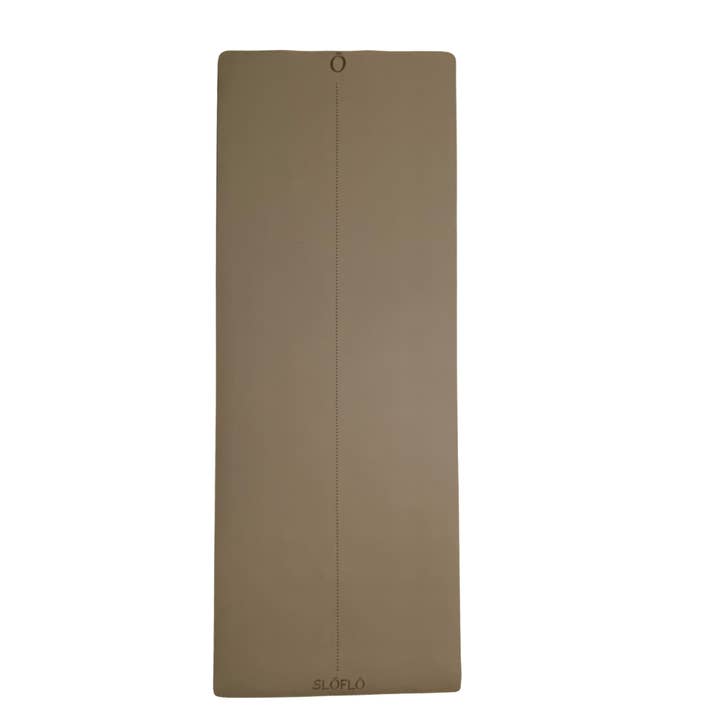 SLOFLO Essential Rubber Yoga Mat 4.5mm Taupe for wholesale by Sloflo World
