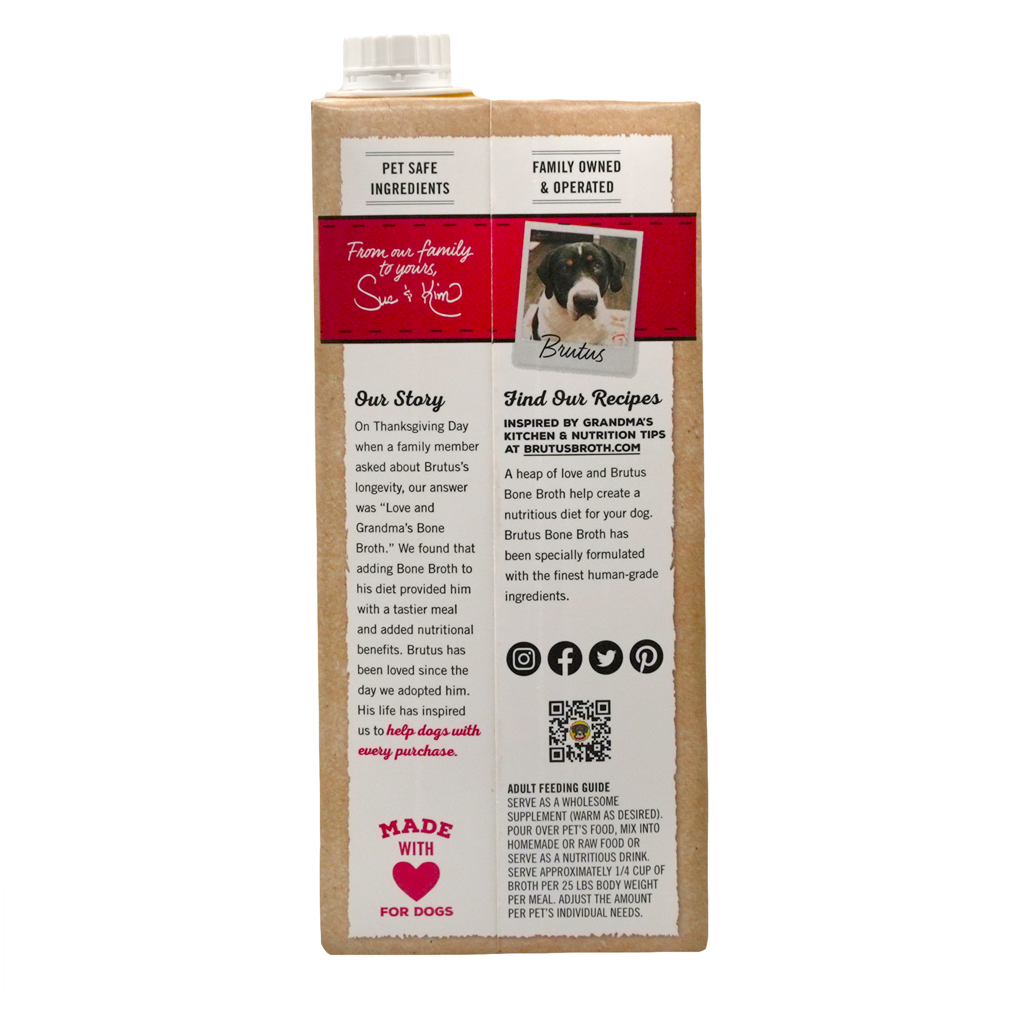 Alamo Pet Experts - Wholesale Pet Food - Dog - BBB Hip & Joint - Pork Bone Broth (32oz)1