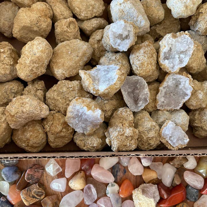 CaNatureLover - Wholesale Spiritual Stone/Crystal - Break Your Own Large Moroccan Quartz Geodes Crystal6