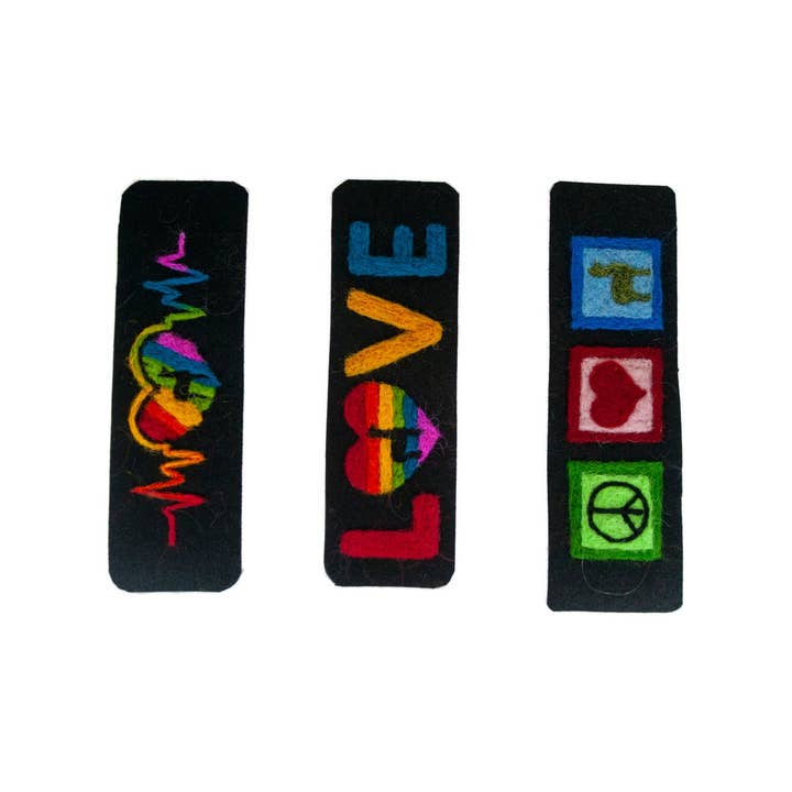 Gevilte Vezel Boekenlegger voor wholesale door Lanart Alpaca