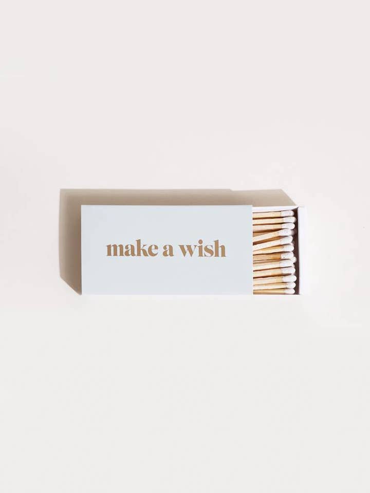 Statement Matches - Make a Wish/Sage for wholesale by Brooklyn Candle Studio