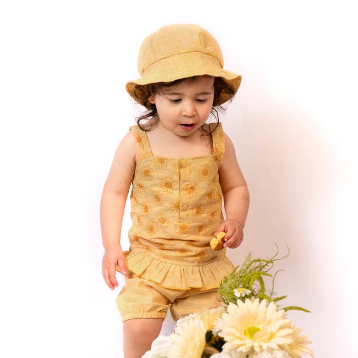 16805 - T-shirt + linen shorts - SS 26 for wholesale by FS Baby