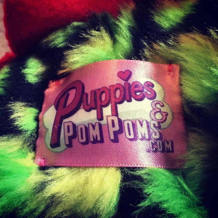 Puppies & Pom Poms - Wholesale Pet Coat - Dog - Handmade Dachshund Dinosaur Fluffy Coat3