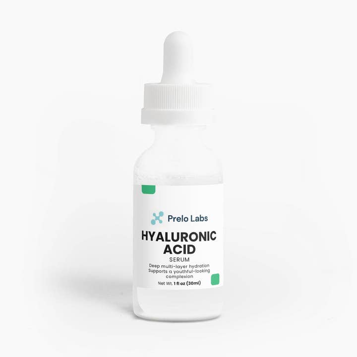 Hyaluronic Acid Serum For Face - Anti Aging Facial Serum with Vitamin C & E - Deep Hydration for Fine Lines, Wrinkles & for wholesale by Prelo Labs LLC