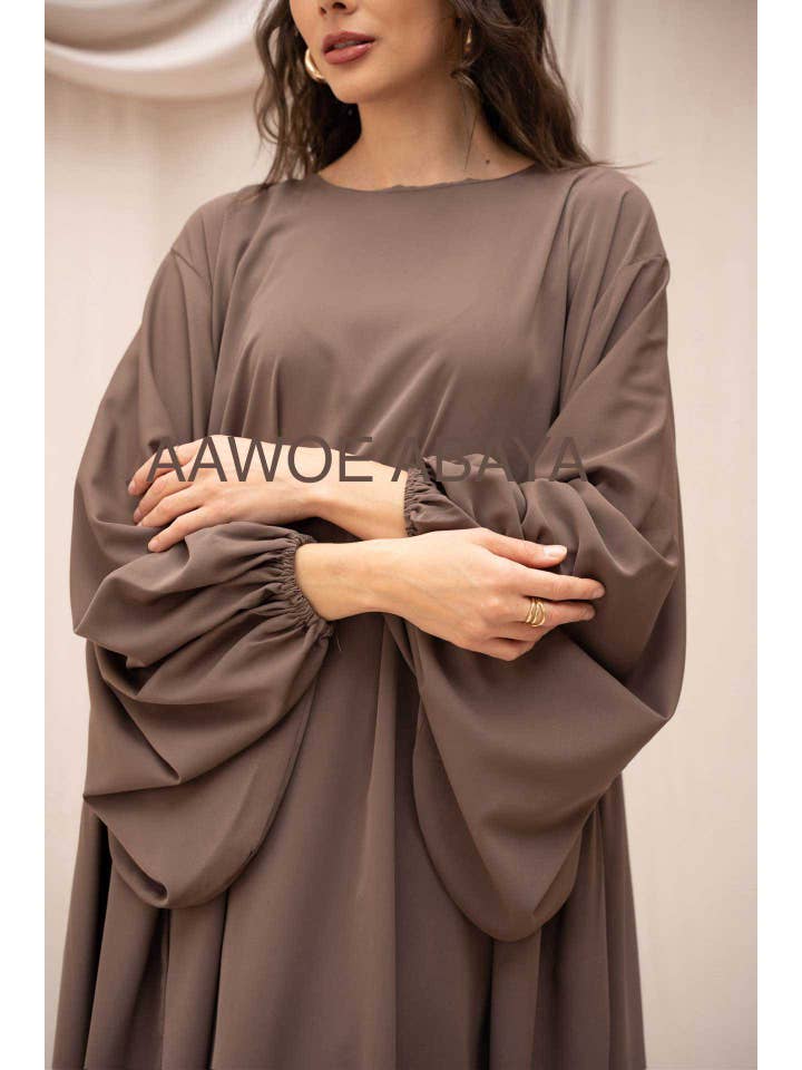 Aawoe Abaya - Wholesale Dress - Women's - Elegant Abaya Dress - 2466-ROB62