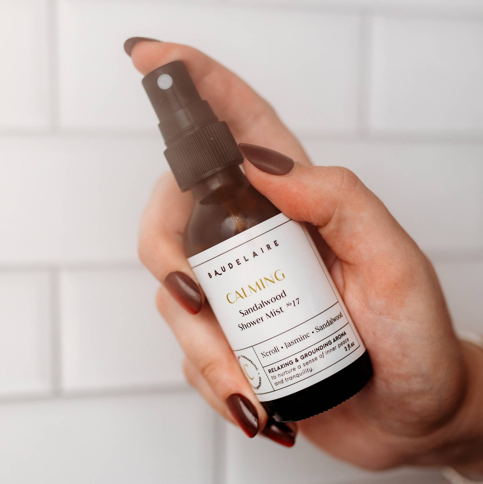 Baudelaire - Wholesale Aromatherapy Mist - CALM – Assorted Shower Mist 4-Pack1