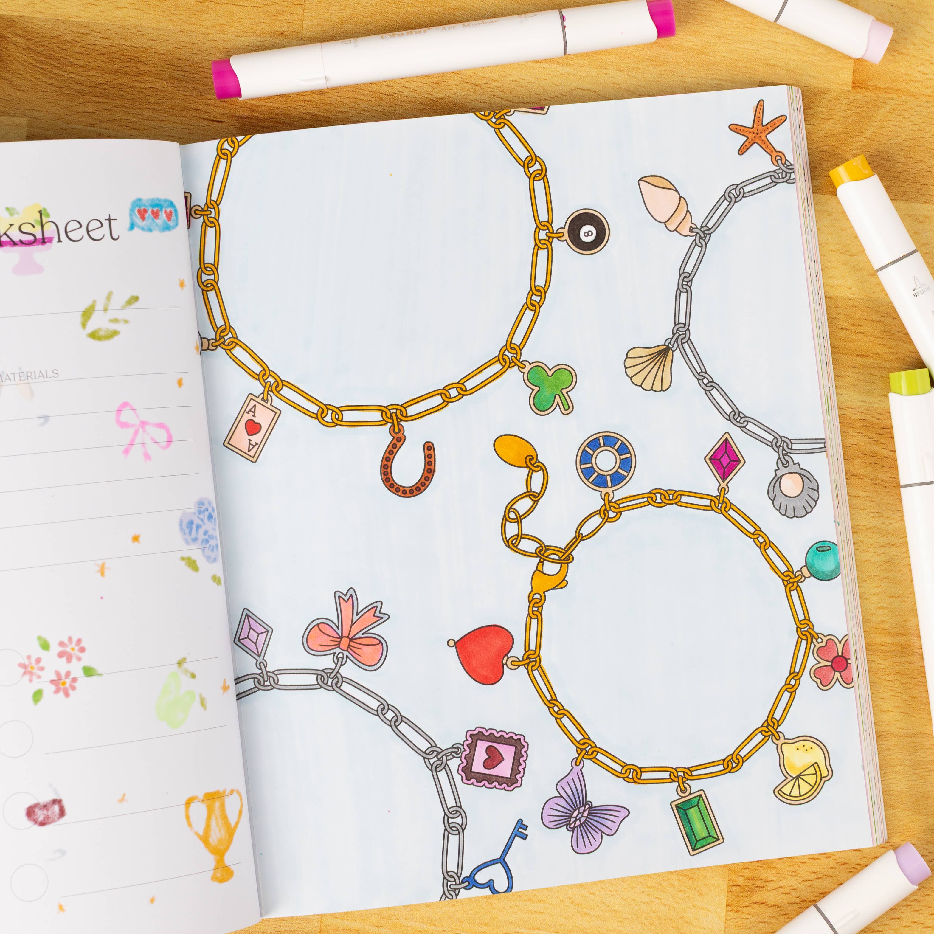 Elyse Breanne Design - Wholesale Coloring & Activity Book - Adult - Put A Bow On It Coloring Book | Valentines & Galentines Day4