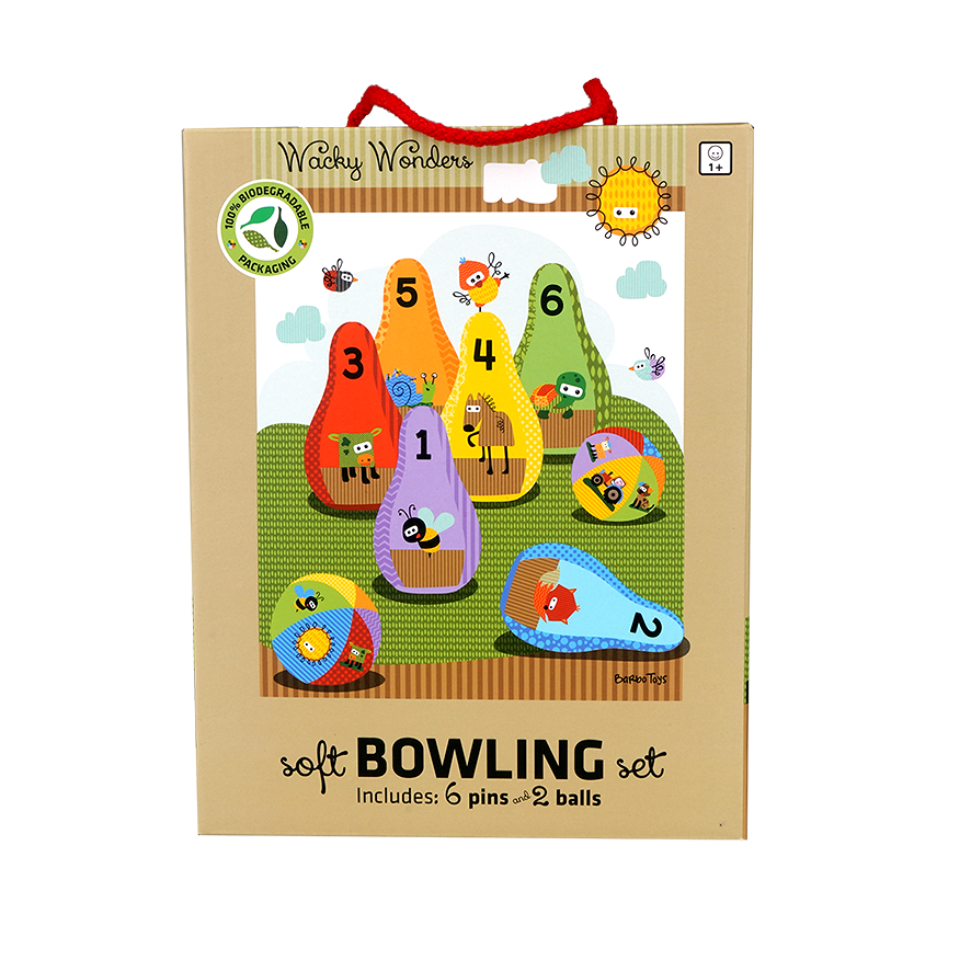 Barbo Toys - Vente Lot de jouets – enfant - Barbo Toys Set de Bowling Doux Wacky Wonders7