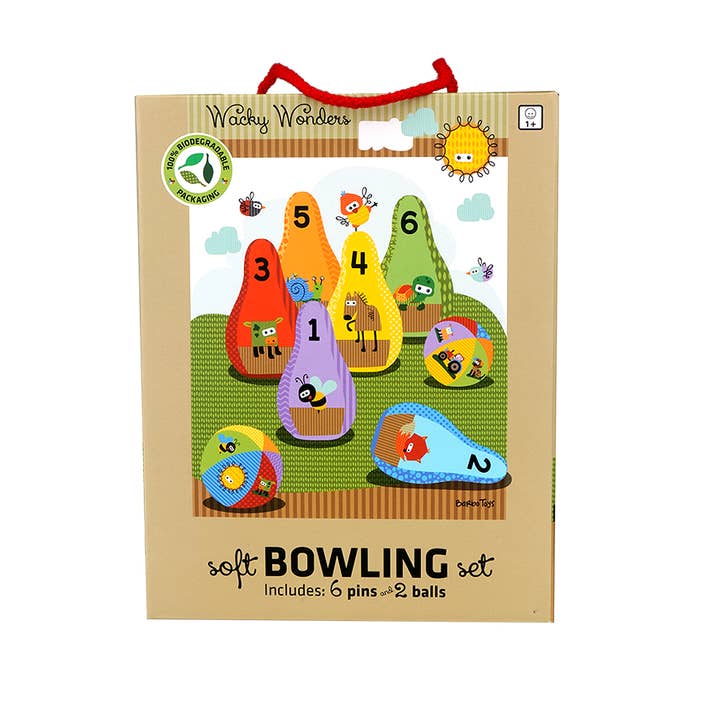Barbo Toys – Großhandel Spielzeugset – Kinder – Wacky Wonders Soft-Bowling-Set7