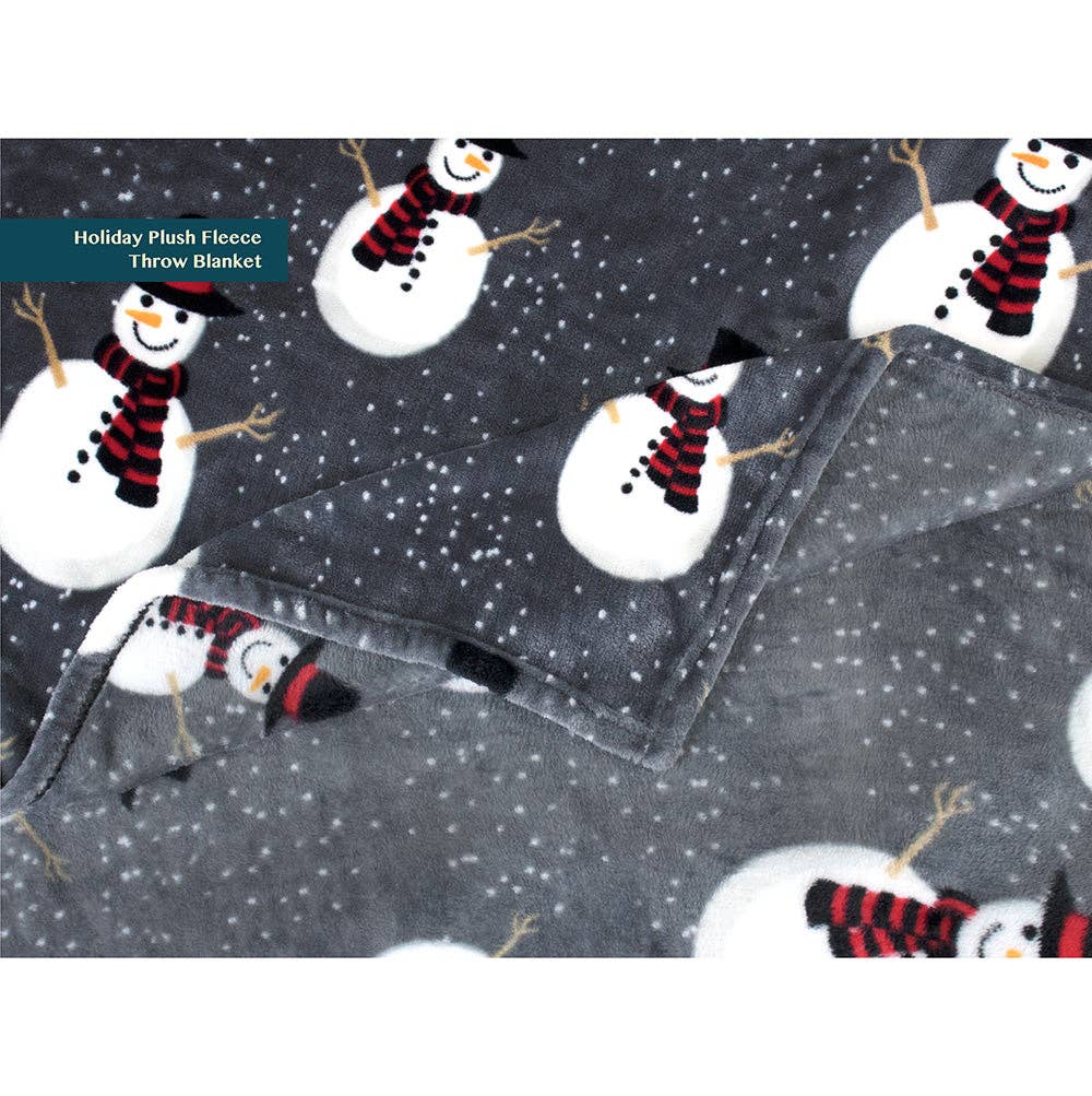 Pavilia – wholesale Prydnadsfilt – Pavilia julfleecefilt med säsongsmotiv31