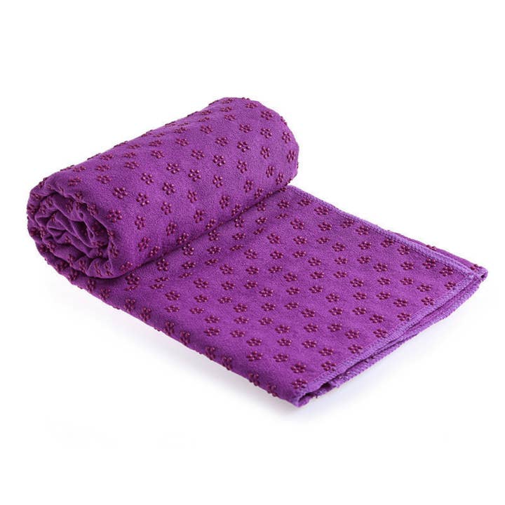 Hearth Home & Living - Wholesale Yoga Towel - Hold That Pose! Bikram, Kundalini, Hot Yoga Mat Towel