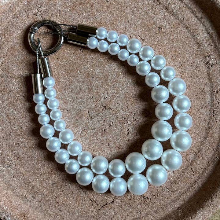 Pärlhalsband för hund och katt Baronne Dubbelrad för wholesale av Aura