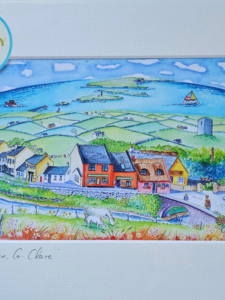 " Doolin, Co.Clare " for wholesale by Lani Gregory - Art