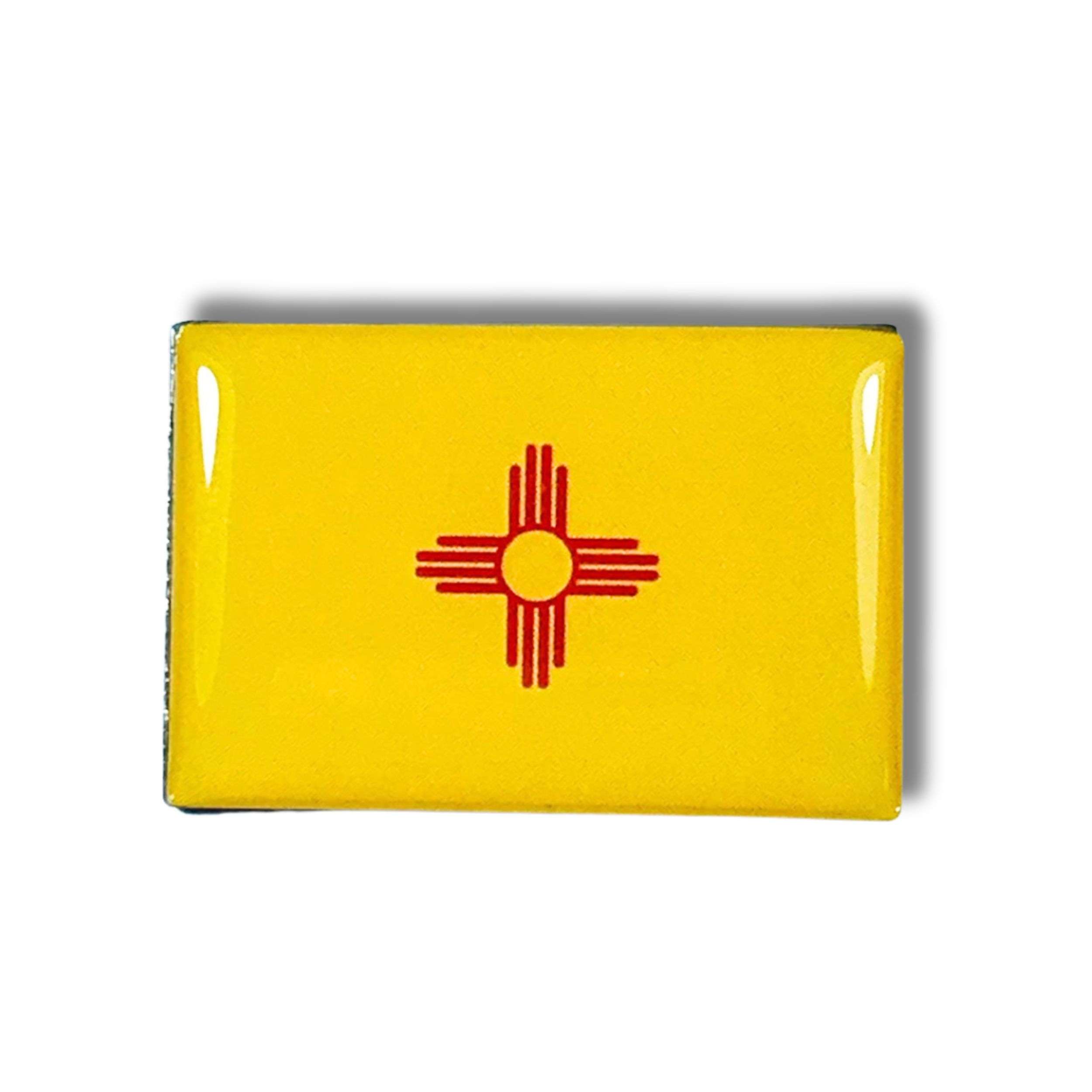 Astur Pins - Wholesale Lapel Pin/Button - Pin - New Mexico State Flag - USA