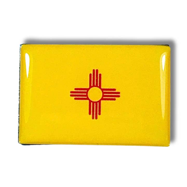 Astur Pins - Wholesale Lapel Pin/Button - Pin - New Mexico State Flag - USA0