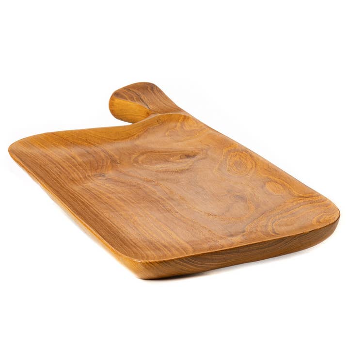 Rainforest Bowls - Wholesale Platter - Ono Cheese Board Serving Platter with Handle1