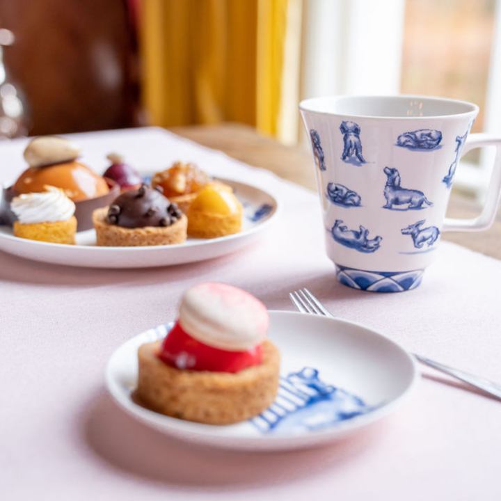 Heinen Delfts Blauw – Caneca por atacado – Caneca de Chá Dachshund Naan1