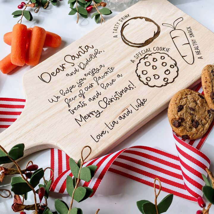 Simply Adoorable Designs - Wholesale Christmas Decoration - Cookies for Santa Tray