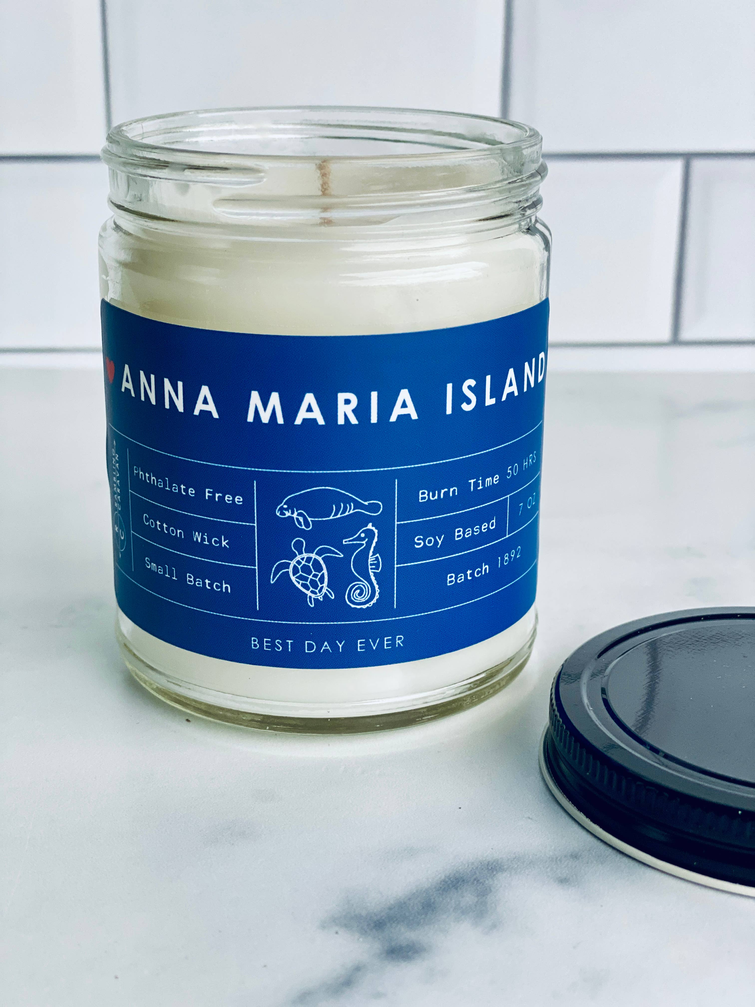 Rambling Caravan - Wholesale Jar/Filled Candle - Anna Maria Island, FL Candle10