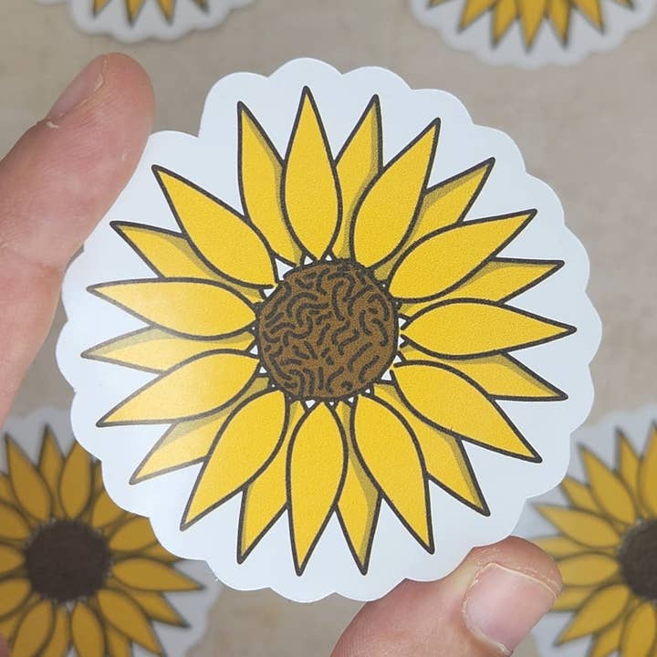 Autocollant Tournesol pour la vente par Your inspiration