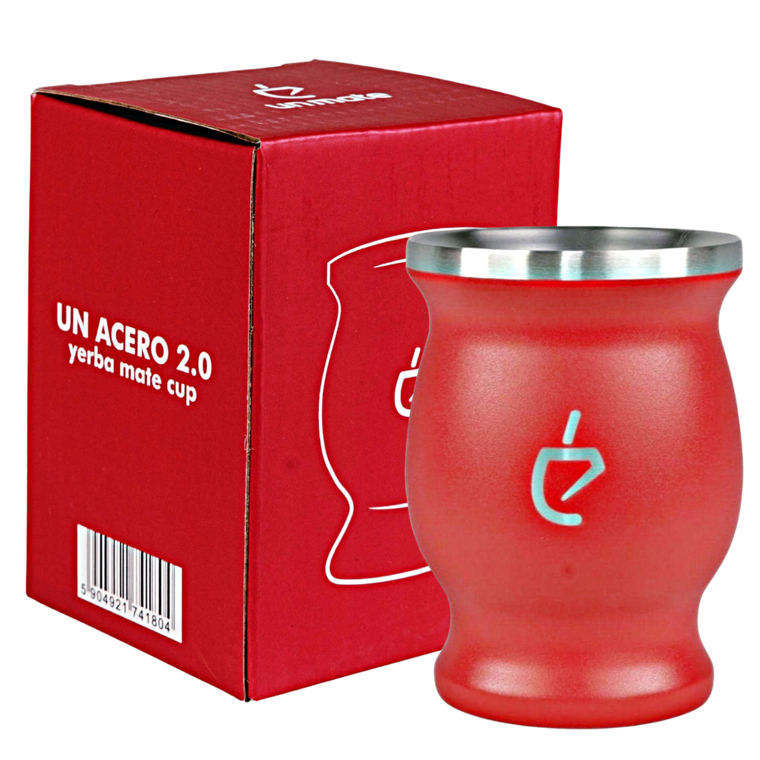 Un Mate – copos e garrafas térmicas por atacado – Cuia térmica Un Mate - copo inox para yerba mate0