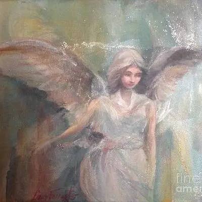 Ängel damm för wholesale av Lizzy Forrester Fine Art UK