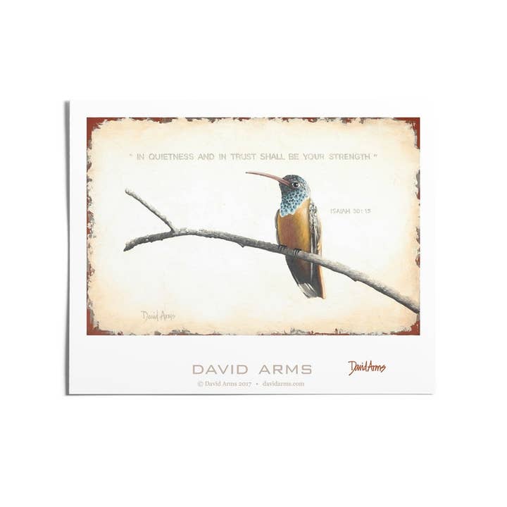 “In Quietness” Art Print for wholesale by David Arms
