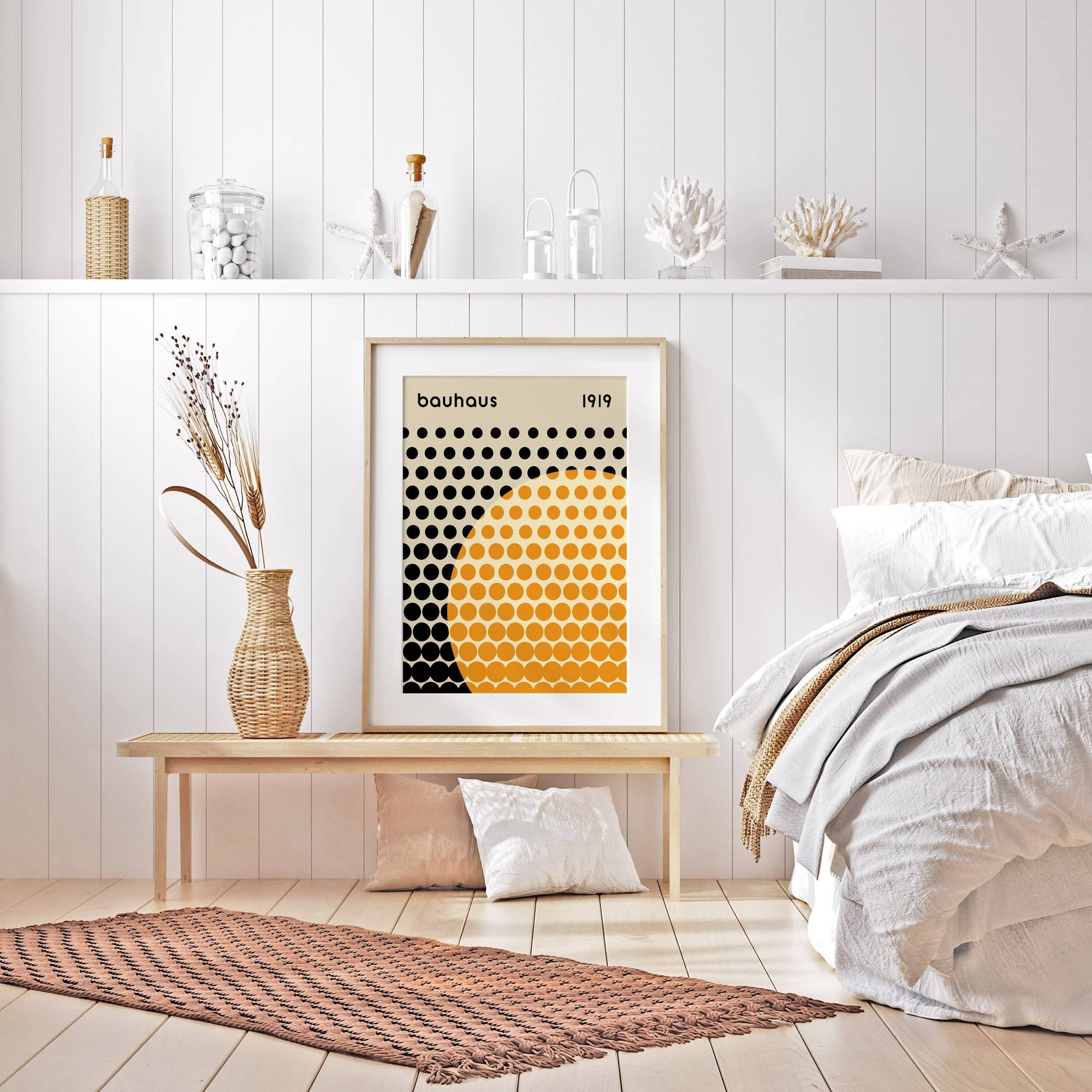 Sugar & Canvas – Großhandel Kunstdruck – Bauhaus 1919 Geometrische Kreise Kunstdruck | Bauhaus Ausstellung7